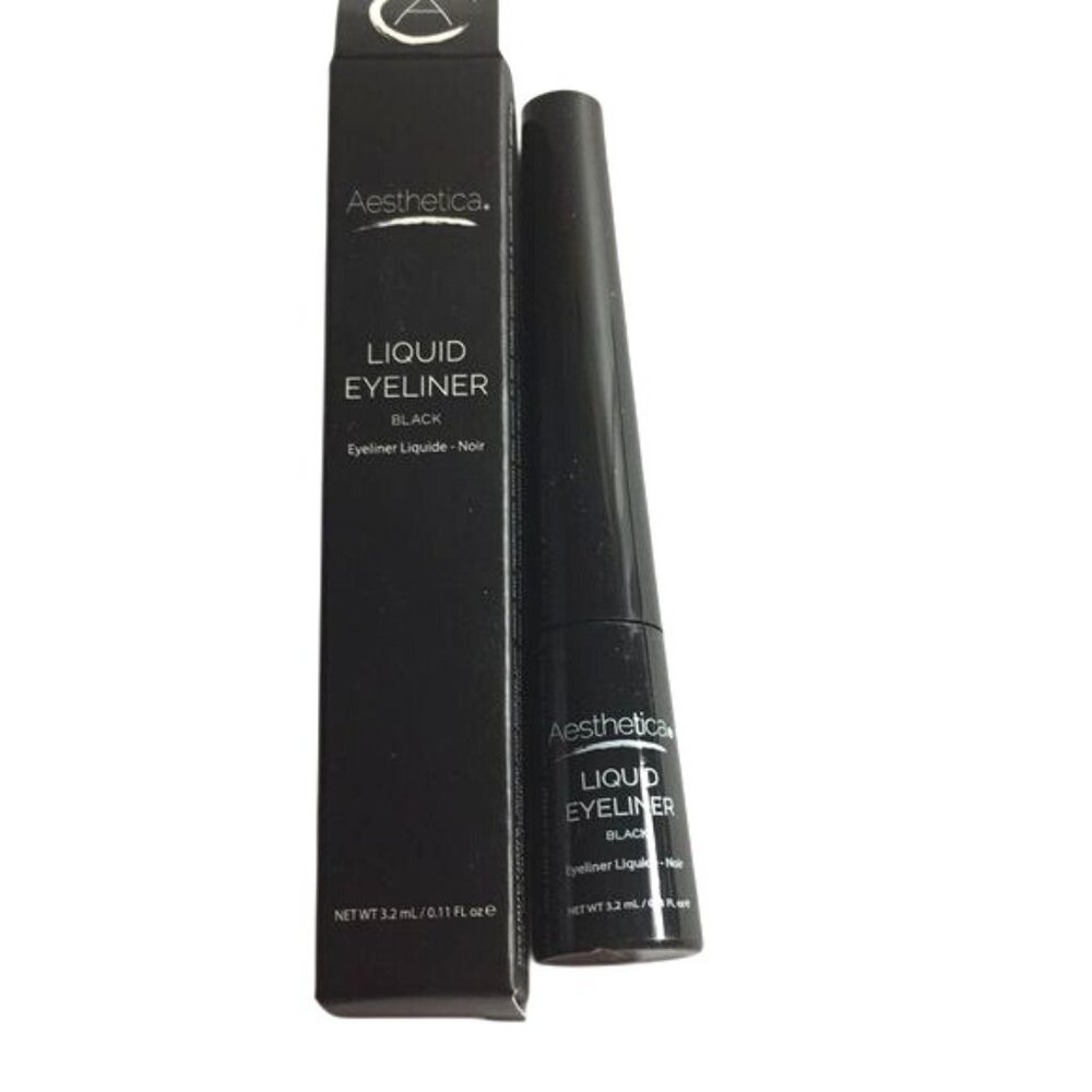 Aesthetica Womens Eyeliner Makeup Liquid Black New